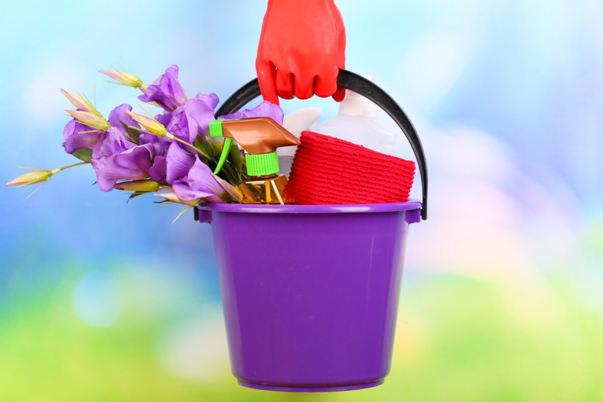spring cleaning and home maintenance